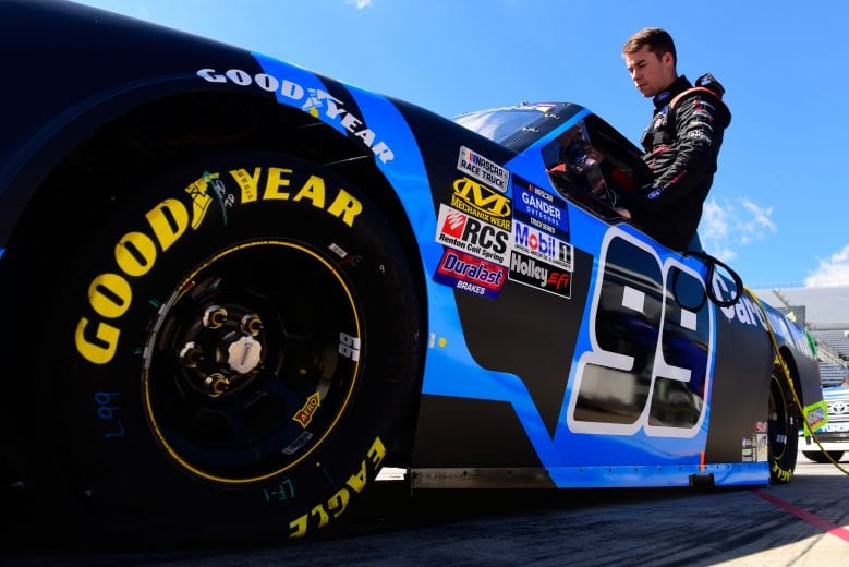 MARTINSVILLE, VA - MARCH 22:  Ben Rhodes, driver of the #99 Carolina Nut Ford, prepares to practice for the NASCAR Gander Outdoors Truck Series TruNorth Global 250 at Martinsville Speedway on March 22, 2019 in Martinsville, Virginia.  (Photo by Jared C. Tilton/Getty Images) | Getty Images