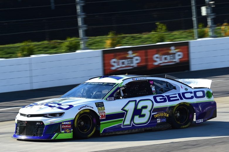 MARTINSVILLE, VA - MARCH 23: Ty Dillon, driver of the #13 GEICO Chevrolet, drives during practice for the Monster Energy NASCAR Cup Series STP 500 at Martinsville Speedway on March 23, 2019 in Martinsville, Virginia. (Photo by Jared C. Tilton/Getty Images) | Getty Images