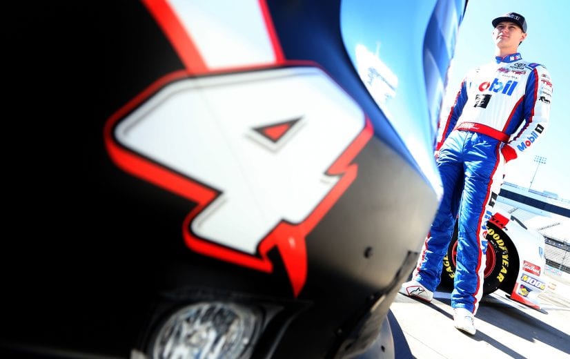 MARTINSVILLE, VA - MARCH 23:  Todd Gilliland, driver of the #4 Mobil 1 Toyota, stands on the grid during qualifying for the NASCAR Gander Outdoors Truck Series TruNorth Global 250 at Martinsville Speedway on March 23, 2019 in Martinsville, Virginia.  (Photo by Brian Lawdermilk/Getty Images) | Getty Images