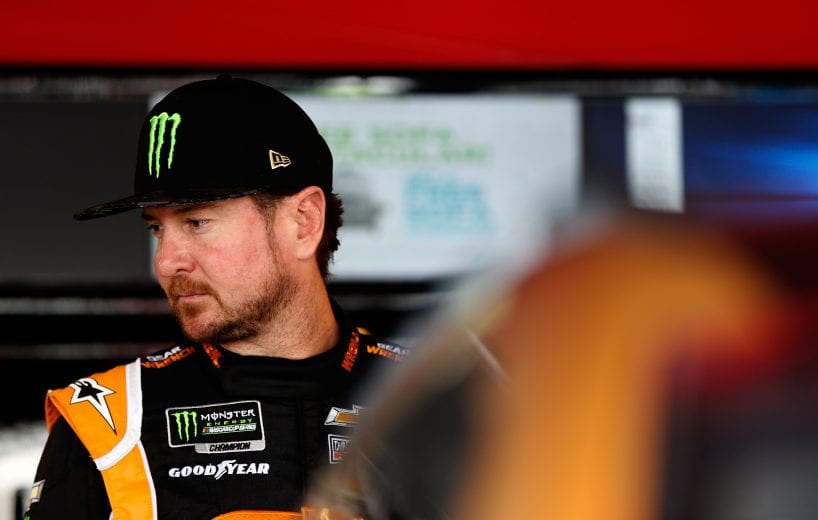 MARTINSVILLE, VA - MARCH 23:  Kurt Busch, driver of the #1 GEARWRENCH/Monster Energy Chevrolet, stands in the garage area during practice for the Monster Energy NASCAR Cup Series STP 500 at Martinsville Speedway on March 23, 2019 in Martinsville, Virginia.  (Photo by Brian Lawdermilk/Getty Images) | Getty Images