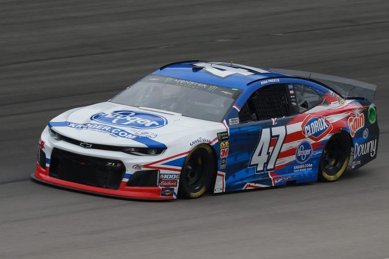 FORT WORTH, TX - MARCH 29:  Ryan Preece, driver of the #47 Kroger Chevrolet, practices for the Monster Energy NASCAR Cup Series O'Reilly Auto Parts 500 at Texas Motor Speedway on March 29, 2019 in Fort Worth, Texas.  (Photo by Matt Sullivan/Getty Images) | Getty Images
