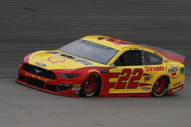 FORT WORTH, TX - MARCH 29:  Joey Logano, driver of the #22 Shell Pennzoil Ford, practices for the Monster Energy NASCAR Cup Series O'Reilly Auto Parts 500 at Texas Motor Speedway on March 29, 2019 in Fort Worth, Texas.  (Photo by Matt Sullivan/Getty Images) | Getty Images