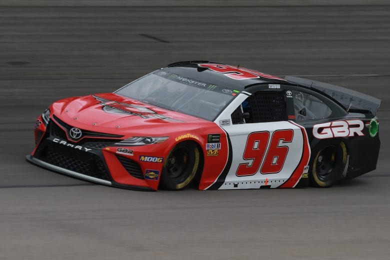 FORT WORTH, TX - MARCH 29:  Parker Kligerman, driver of the #96 Gaunt Brothers Racing Toyota, practices for the Monster Energy NASCAR Cup Series O'Reilly Auto Parts 500 at Texas Motor Speedway on March 29, 2019 in Fort Worth, Texas.  (Photo by Matt Sullivan/Getty Images) | Getty Images