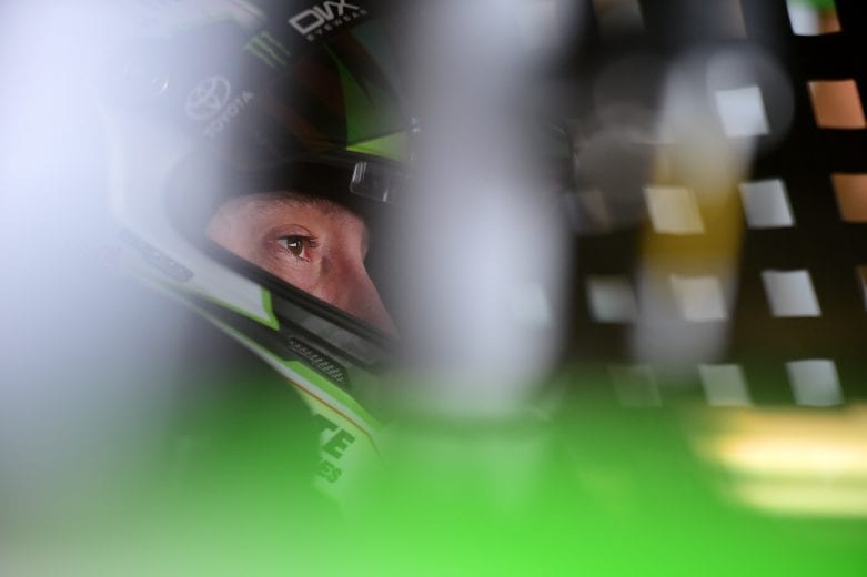 FORT WORTH, TX - MARCH 29:  Kyle Busch, driver of the #18 Interstate Batteries Toyota, sits in his car during practice for the Monster Energy NASCAR Cup Series O'Reilly Auto Parts 500 at Texas Motor Speedway on March 29, 2019 in Fort Worth, Texas.  (Photo by Jared C. Tilton/Getty Images) | Getty Images
