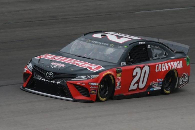 FORT WORTH, TX - MARCH 29:  Erik Jones, driver of the #20 Craftsman Toyota, practices for the Monster Energy NASCAR Cup Series O'Reilly Auto Parts 500 at Texas Motor Speedway on March 29, 2019 in Fort Worth, Texas.  (Photo by Matt Sullivan/Getty Images) | Getty Images