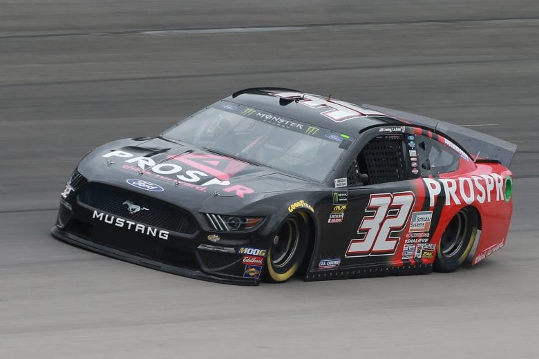 FORT WORTH, TX - MARCH 29:  Corey LaJoie, driver of the #32 PROSPR Ford, practices for the Monster Energy NASCAR Cup Series O'Reilly Auto Parts 500 at Texas Motor Speedway on March 29, 2019 in Fort Worth, Texas.  (Photo by Matt Sullivan/Getty Images) | Getty Images