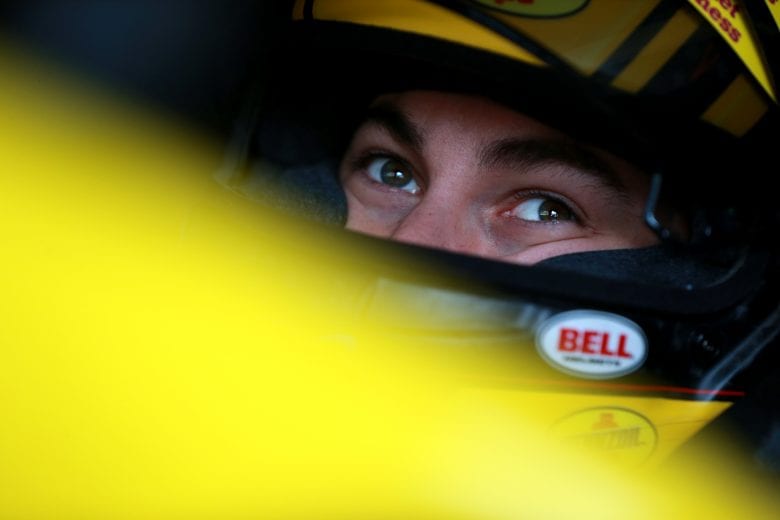 FORT WORTH, TX - MARCH 30:  Joey Logano, driver of the #22 Shell Pennzoil Ford, sits in his car during practice for the Monster Energy NASCAR Cup Series O'Reilly Auto Parts 500 at Texas Motor Speedway on March 30, 2019 in Fort Worth, Texas.  (Photo by Sean Gardner/Getty Images) | Getty Images