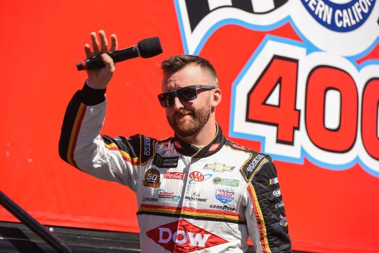 FONTANA, CA - MARCH 17: Austin Dillon attends the Monster Energy NASCAR Cup Series race at Auto Club Speedway at Auto Club Speedway on March 17, 2019 in Fontana, California. (Photo by Presley Ann/Getty Images) | Getty Images