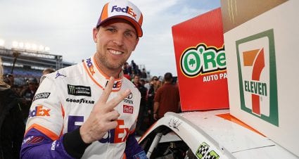Hamlin's biggest little fan rejoices