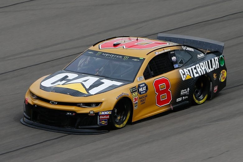 LAS VEGAS, NV - MARCH 01: Daniel Hemric, driver of the #8 Caterpillar Chevrolet,  during practice for the Monster Energy NASCAR Cup Series Pennzoil 400 at Las Vegas Motor Speedway on March 1, 2019 in Las Vegas, Nevada.  (Photo by Jonathan Ferrey/Getty Images) | Getty Images