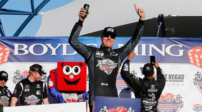Kyle Busch wins double overtime Xfinity race at Las Vegas