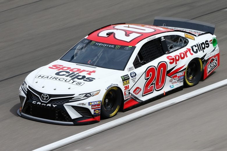 LAS VEGAS, NV - MARCH 01:  Erik Jones, driver of the #20 Sport Clips Toyota, during practice for the Monster Energy NASCAR Cup Series Pennzoil 400 at Las Vegas Motor Speedway on March 1, 2019 in Las Vegas, Nevada.  (Photo by Jonathan Ferrey/Getty Images) | Getty Images