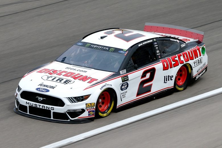 LAS VEGAS, NV - MARCH 01: Brad Keselowski, driver of the #2 Discount Tire Ford,  during practice for the Monster Energy NASCAR Cup Series Pennzoil 400 at Las Vegas Motor Speedway on March 1, 2019 in Las Vegas, Nevada.  (Photo by Jonathan Ferrey/Getty Images) | Getty Images