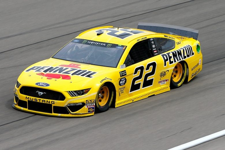 LAS VEGAS, NV - MARCH 01:  Joey Logano, driver of the #22 Pennzoil Ford, during practice for the Monster Energy NASCAR Cup Series Pennzoil 400 at Las Vegas Motor Speedway on March 1, 2019 in Las Vegas, Nevada.  (Photo by Jonathan Ferrey/Getty Images) | Getty Images