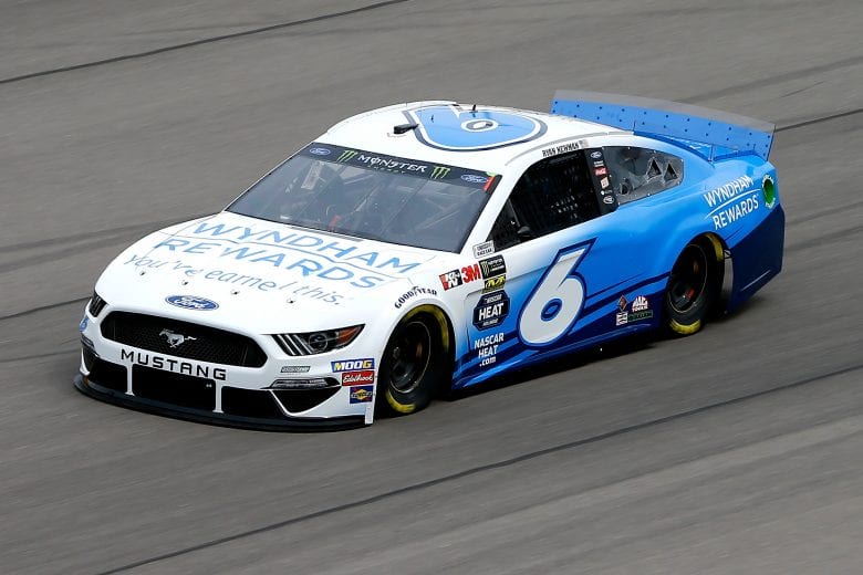 LAS VEGAS, NV - MARCH 01: Ryan Newman, driver of the #6 Wyndham Rewards Ford,  during practice for the Monster Energy NASCAR Cup Series Pennzoil 400 at Las Vegas Motor Speedway on March 1, 2019 in Las Vegas, Nevada.  (Photo by Jonathan Ferrey/Getty Images) | Getty Images