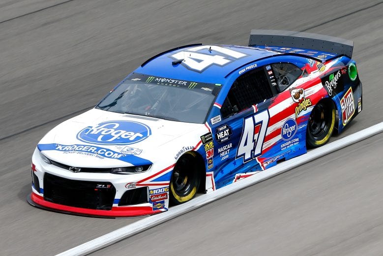 LAS VEGAS, NV - MARCH 01:  Ryan Preece, driver of the #47 Kroger Chevrolet, during practice for the Monster Energy NASCAR Cup Series Pennzoil 400 at Las Vegas Motor Speedway on March 1, 2019 in Las Vegas, Nevada.  (Photo by Jonathan Ferrey/Getty Images) | Getty Images