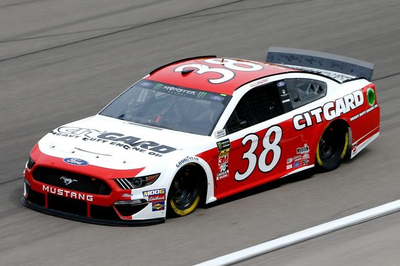 LAS VEGAS, NV - MARCH 01:  David Ragan, driver of the #38 Citgard Heavy Duty Engine Oil Ford, during practice for the Monster Energy NASCAR Cup Series Pennzoil 400 at Las Vegas Motor Speedway on March 1, 2019 in Las Vegas, Nevada.  (Photo by Jonathan Ferrey/Getty Images) | Getty Images