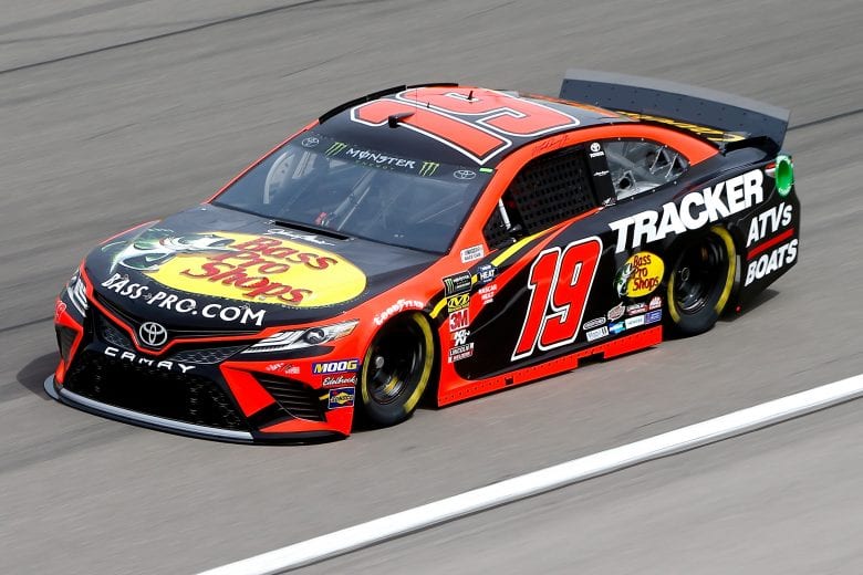 LAS VEGAS, NV - MARCH 01:  Martin Truex Jr., driver of the #19 Bass Pro Shops Toyota, during practice for the Monster Energy NASCAR Cup Series Pennzoil 400 at Las Vegas Motor Speedway on March 1, 2019 in Las Vegas, Nevada.  (Photo by Jonathan Ferrey/Getty Images) | Getty Images