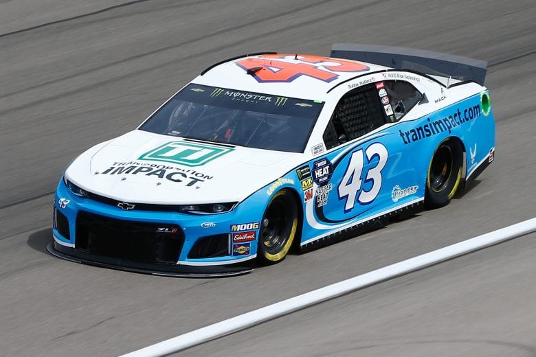 LAS VEGAS, NV - MARCH 01:  Bubba Wallace, driver of the #43 Transportation Impact Chevrolet, during practice for the Monster Energy NASCAR Cup Series Pennzoil 400 at Las Vegas Motor Speedway on March 1, 2019 in Las Vegas, Nevada.  (Photo by Jonathan Ferrey/Getty Images) | Getty Images
