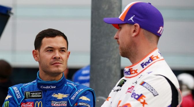 Hamlin: ‘Larson is definitely the Cole Trickle’ between he, Kyle Busch