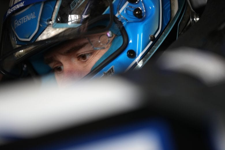 FORT WORTH, TX - MARCH 30: Ricky Stenhouse Jr., driver of the #17 Fastenal Ford, sits in his car during practice for the Monster Energy NASCAR Cup Series O'Reilly Auto Parts 500 at Texas Motor Speedway on March 30, 2019 in Fort Worth, Texas. (Photo by Chris Graythen/Getty Images) | Getty Images