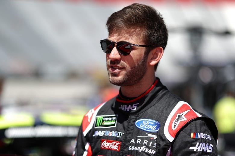 BRISTOL, TN - APRIL 05: Daniel Suarez, driver of the #41 Haas Automation Ford, stands in the garage area during practice for the Monster Energy NASCAR Cup Series Food City 500 at Bristol Motor Speedway on April 5, 2019 in Bristol, Tennessee. (Photo by Chris Graythen/Getty Images) | Getty Images