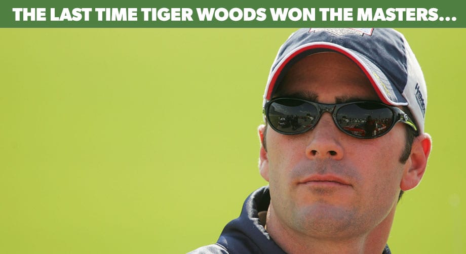 State of NASCAR when Tiger Woods last won Masters | NASCAR.com