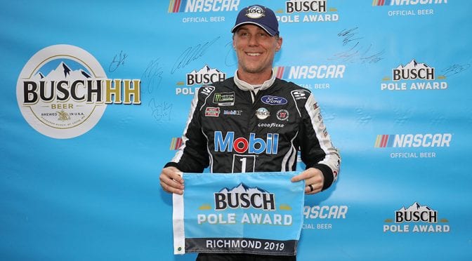Kevin Harvick wins Busch Pole at Richmond Raceway