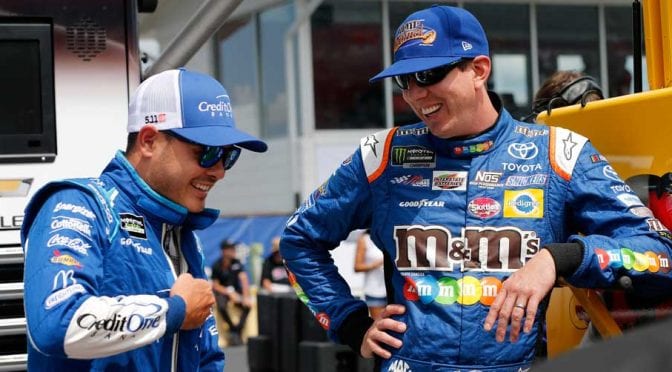 The Kyles have it: Kyle Busch and Kyle Larson at Bristol