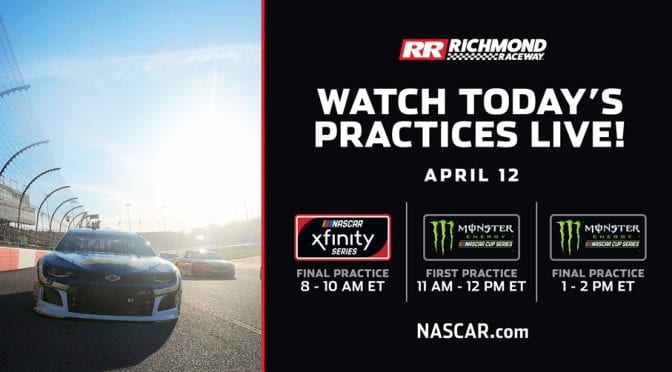 NASCAR.com to stream first three Richmond practices