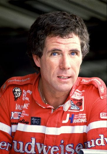 DAYTONA BEACH, FL - JULY 4, 1984: Darrell Waltrip before the Firecracker 400 at Daytona International Speedway. Waltrip finished 31st in the race. (Photo by ISC Images & Archives via Getty Images)