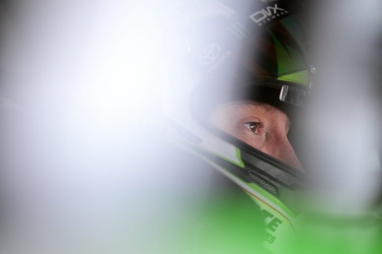FORT WORTH, TX - MARCH 29: Kyle Busch, driver of the #18 Interstate Batteries Toyota, sits in his car during practice for the Monster Energy NASCAR Cup Series O'Reilly Auto Parts 500 at Texas Motor Speedway on March 29, 2019 in Fort Worth, Texas. (Photo by Jared C. Tilton/Getty Images) | Getty Images