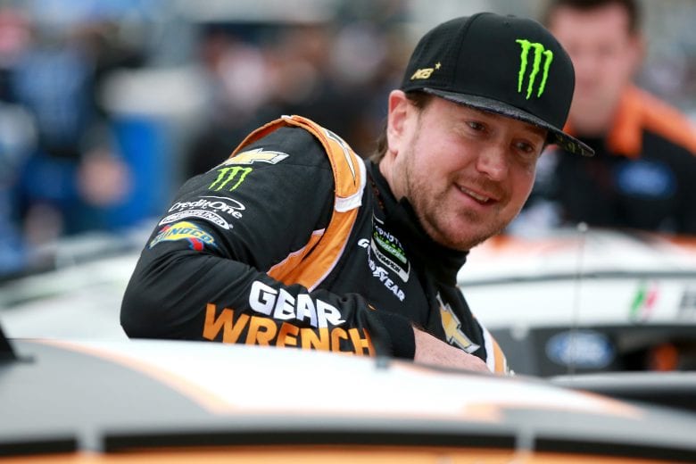 FORT WORTH, TX - MARCH 29:  Kurt Busch, driver of the #1 GEARWRENCH Chevrolet, gets into his car during qualifying for the Monster Energy NASCAR Cup Series O'Reilly Auto Parts 500 at Texas Motor Speedway on March 29, 2019 in Fort Worth, Texas.  (Photo by Sean Gardner/Getty Images) | Getty Images