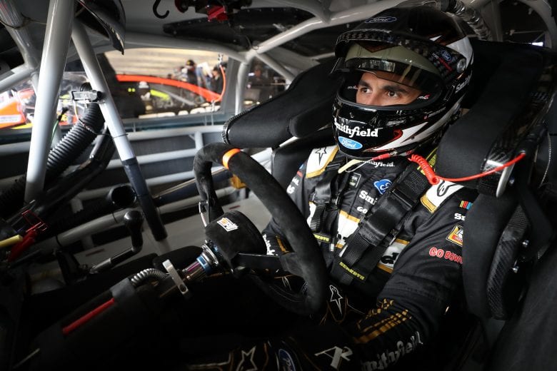 FORT WORTH, TX - MARCH 30: Aric Almirola, driver of the #10 Smithfield Prime Fresh Ford, sits in his car during practice for the Monster Energy NASCAR Cup Series O'Reilly Auto Parts 500 at Texas Motor Speedway on March 30, 2019 in Fort Worth, Texas. (Photo by Chris Graythen/Getty Images) | Getty Images