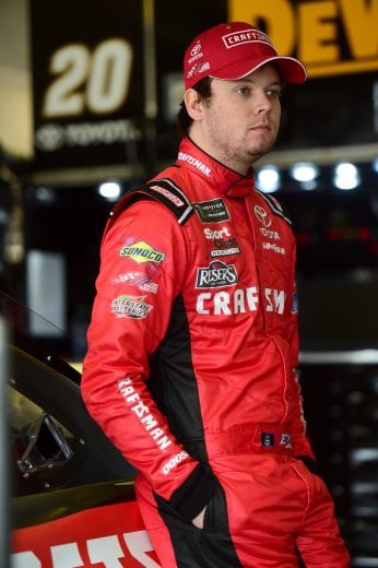 FORT WORTH, TX - MARCH 30: Erik Jones, driver of the #20 Craftsman Toyota, stands in the garage area during practice for the Monster Energy NASCAR Cup Series O'Reilly Auto Parts 500 at Texas Motor Speedway on March 30, 2019 in Fort Worth, Texas. (Photo by Jared C. Tilton/Getty Images) | Getty Images