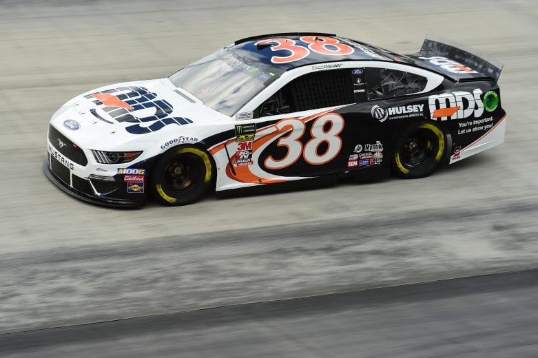 BRISTOL, TN - APRIL 05: David Ragan, driver of the #38 MDS Transport Ford, practices for the Monster Energy NASCAR Cup Series Food City 500 at Bristol Motor Speedway on April 5, 2019 in Bristol, Tennessee. (Photo by Jared C. Tilton/Getty Images) | Getty Images