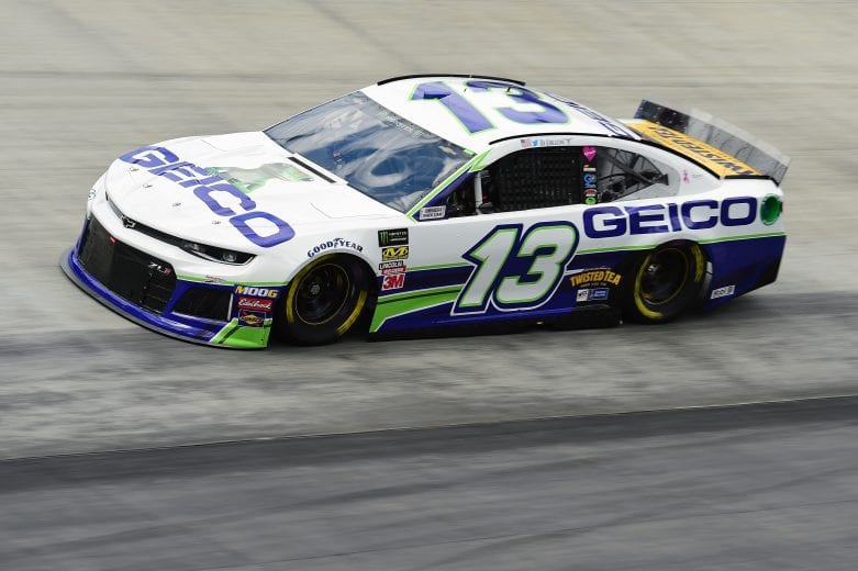 BRISTOL, TN - APRIL 05: Ty Dillon, driver of the #13 GEICO Chevrolet, practices for the Monster Energy NASCAR Cup Series Food City 500 at Bristol Motor Speedway on April 5, 2019 in Bristol, Tennessee. (Photo by Jared C. Tilton/Getty Images) | Getty Images