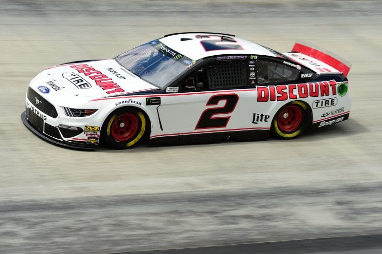 BRISTOL, TN - APRIL 05: Brad Keselowski, driver of the #2 Discount Tire Ford, practices for the Monster Energy NASCAR Cup Series Food City 500 at Bristol Motor Speedway on April 5, 2019 in Bristol, Tennessee. (Photo by Jared C. Tilton/Getty Images) | Getty Images