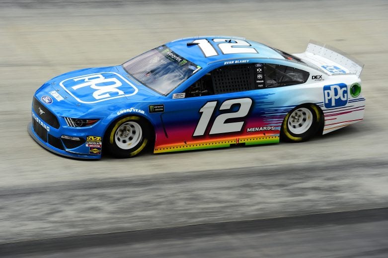 BRISTOL, TN - APRIL 05: Ryan Blaney, driver of the #12 PPG Ford, practices for the Monster Energy NASCAR Cup Series Food City 500 at Bristol Motor Speedway on April 5, 2019 in Bristol, Tennessee. (Photo by Jared C. Tilton/Getty Images) | Getty Images