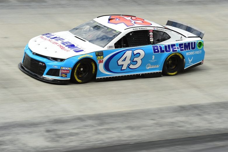 BRISTOL, TN - APRIL 05: Bubba Wallace, driver of the #43 Blue-Emu Chevrolet, practices for the Monster Energy NASCAR Cup Series Food City 500 at Bristol Motor Speedway on April 5, 2019 in Bristol, Tennessee. (Photo by Jared C. Tilton/Getty Images) | Getty Images