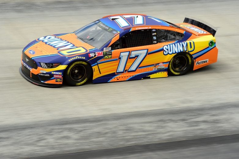 BRISTOL, TN - APRIL 05: Ricky Stenhouse Jr., driver of the #17 SunnyD Ford, practices for the Monster Energy NASCAR Cup Series Food City 500 at Bristol Motor Speedway on April 5, 2019 in Bristol, Tennessee. (Photo by Jared C. Tilton/Getty Images) | Getty Images