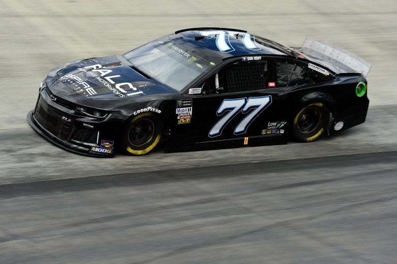 BRISTOL, TN - APRIL 05: Quin Houff, driver of the #77 FALCI Adaptve Motorsports Chevrolet, practices for the Monster Energy NASCAR Cup Series Food City 500 at Bristol Motor Speedway on April 5, 2019 in Bristol, Tennessee. (Photo by Jared C. Tilton/Getty Images) | Getty Images