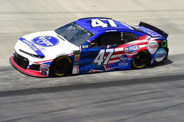 BRISTOL, TN - APRIL 05: Ryan Preece, driver of the #47 Kroger Chevrolet, practices for the Monster Energy NASCAR Cup Series Food City 500 at Bristol Motor Speedway on April 5, 2019 in Bristol, Tennessee. (Photo by Jared C. Tilton/Getty Images) | Getty Images