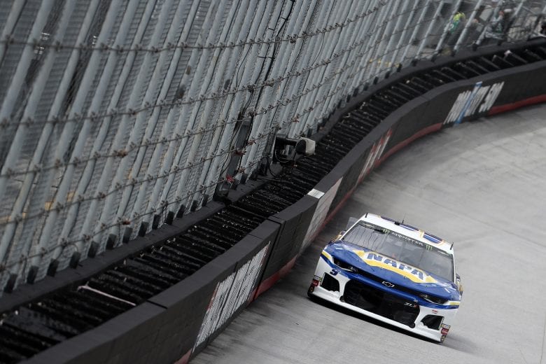 BRISTOL, TN - APRIL 05: Chase Elliott, driver of the #9 NAPA Auto Parts Chevrolet, drives during practice for the Monster Energy NASCAR Cup Series Food City 500 at Bristol Motor Speedway on April 5, 2019 in Bristol, Tennessee. (Photo by Chris Graythen/Getty Images) | Getty Images