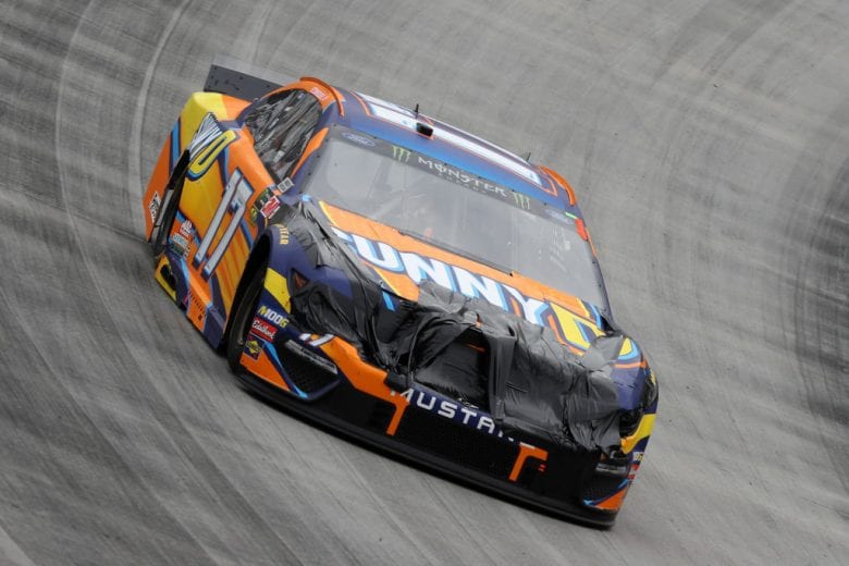 BRISTOL, TN - APRIL 07: Ricky Stenhouse Jr., driver of the #17 SunnyD Ford, races during the Monster Energy NASCAR Cup Series Food City 500 at Bristol Motor Speedway on April 7, 2019 in Bristol, Tennessee. (Photo by Chris Graythen/Getty Images) | Getty Images