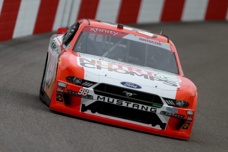 RICHMOND, VA - APRIL 12: Chase Briscoe, driver of the #98 Nutri Chomps Ford, practices for the NASCAR Xfinity Series ToyotaCare 250 at Richmond Raceway on April 12, 2019 in Richmond, Virginia. (Photo by Sean Gardner/Getty Images) | Getty Images