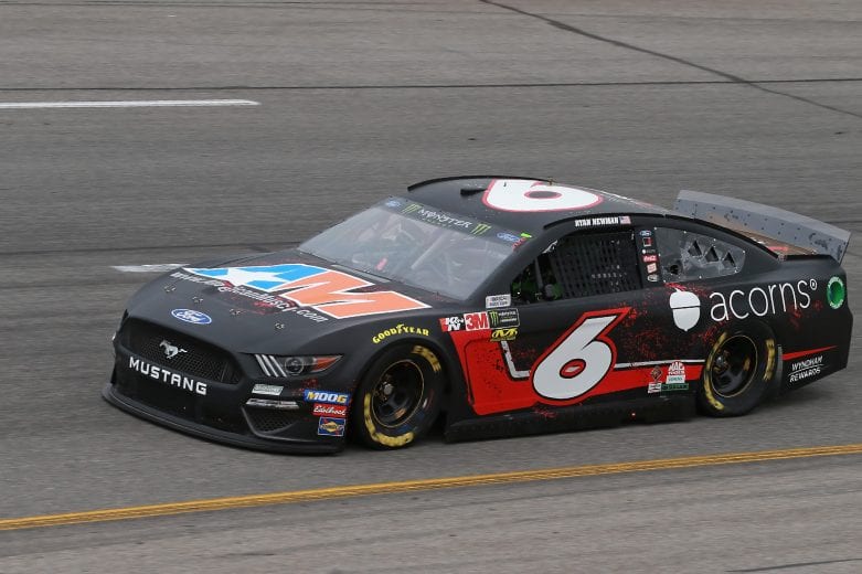 RICHMOND, VA - APRIL 12: Ryan Newman, driver of the #6 Roush Performance Ford, drives during practice for the Monster Energy NASCAR Cup Series Toyota Owners 400 at Richmond Raceway on April 12, 2019 in Richmond, Virginia.  (Photo by Matt Sullivan/Getty Images) | Getty Images
