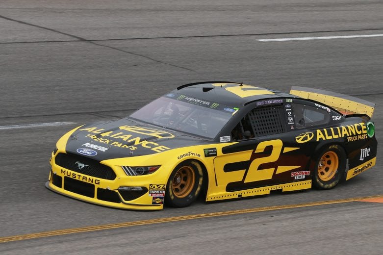 RICHMOND, VA - APRIL 12:  Brad Keselowski, driver of the #2 Alliance Truck Parts Ford, drives during practice for the Monster Energy NASCAR Cup Series Toyota Owners 400 at Richmond Raceway on April 12, 2019 in Richmond, Virginia.  (Photo by Matt Sullivan/Getty Images) | Getty Images
