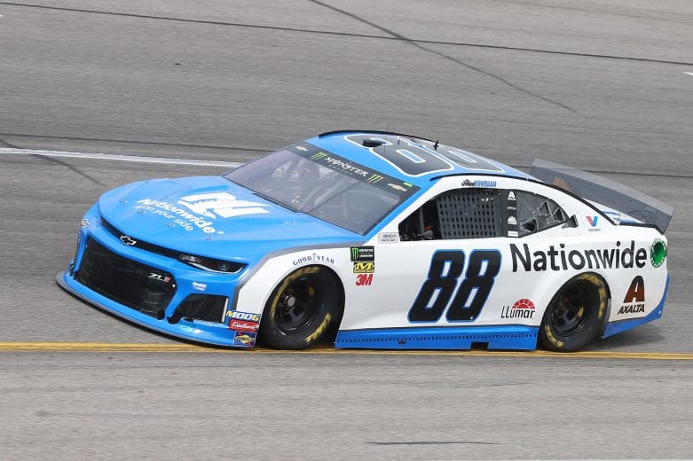 RICHMOND, VA - APRIL 12:  Alex Bowman, driver of the #88 Nationwide Chevrolet, drives during practice for the Monster Energy NASCAR Cup Series Toyota Owners 400 at Richmond Raceway on April 12, 2019 in Richmond, Virginia.  (Photo by Matt Sullivan/Getty Images) | Getty Images