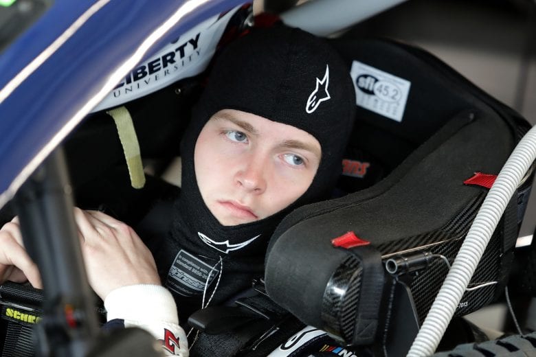 RICHMOND, VA - APRIL 12:  William Byron, driver of the #24 Liberty University Chevrolet, sits in his car during practice for the Monster Energy NASCAR Cup Series Toyota Owners 400 at Richmond Raceway on April 12, 2019 in Richmond, Virginia.  (Photo by Donald Page/Getty Images) | Getty Images